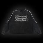 CATASTROPHE Wash Piping Hem Sweatshirt