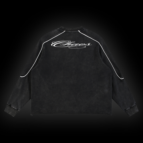 CATASTROPHE Wash Piping Hem Sweatshirt