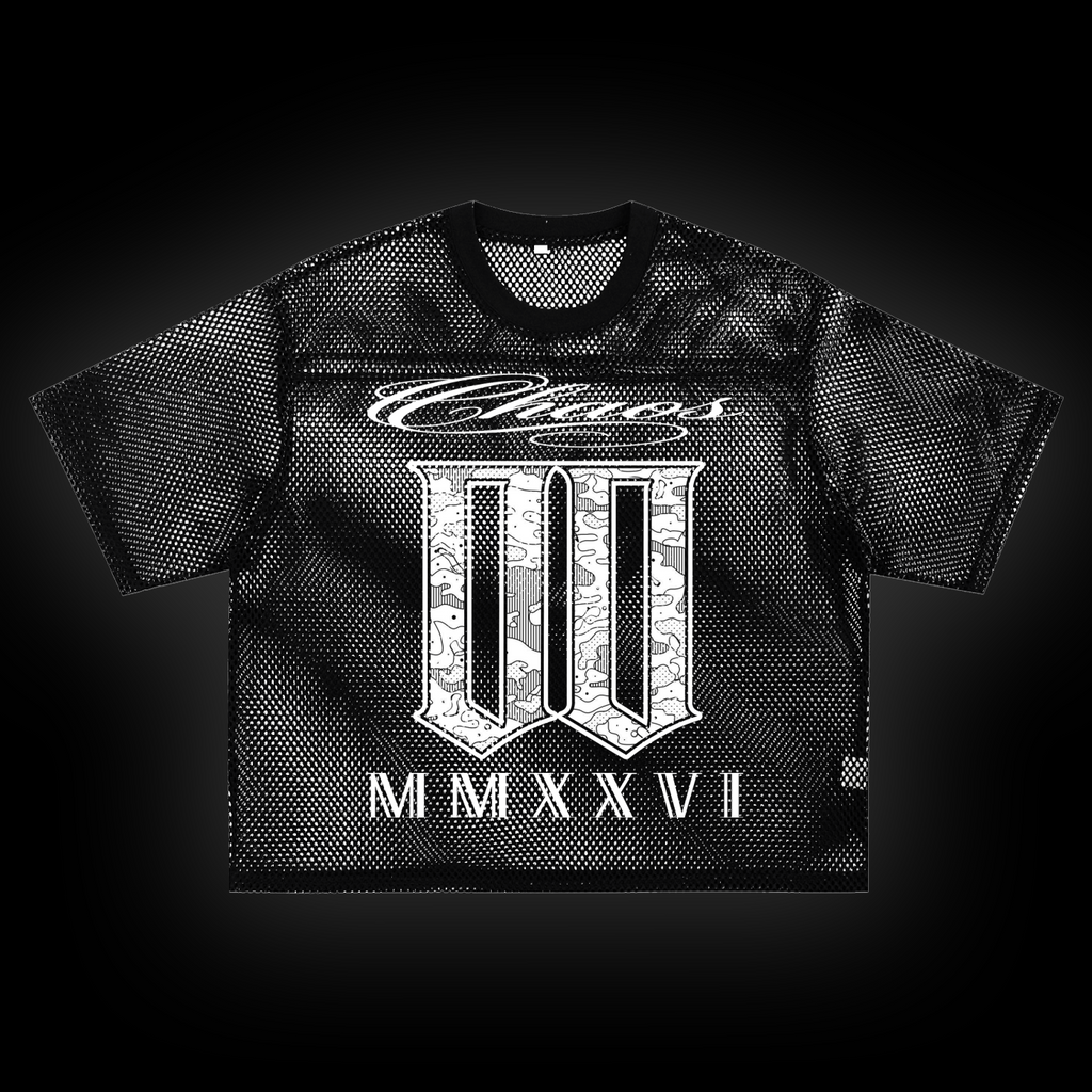 CATASTROPHE See-through Boxy Net T-Shirt