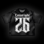 CATASTROPHE See-through Boxy Net T-Shirt