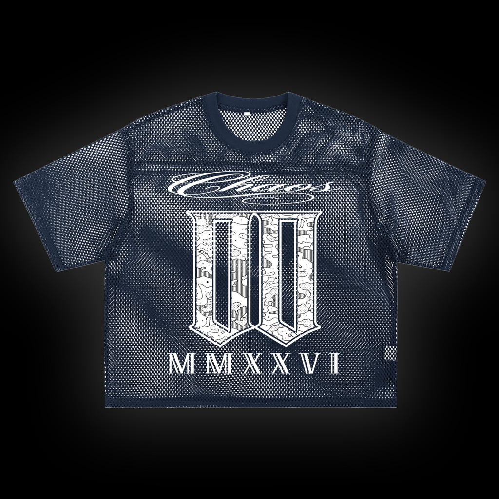 CATASTROPHE See-through Boxy Net T-Shirt