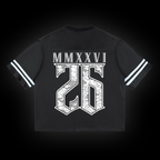 CATASTROPHE MMXXVI BLK Taped Mesh T-Shirt